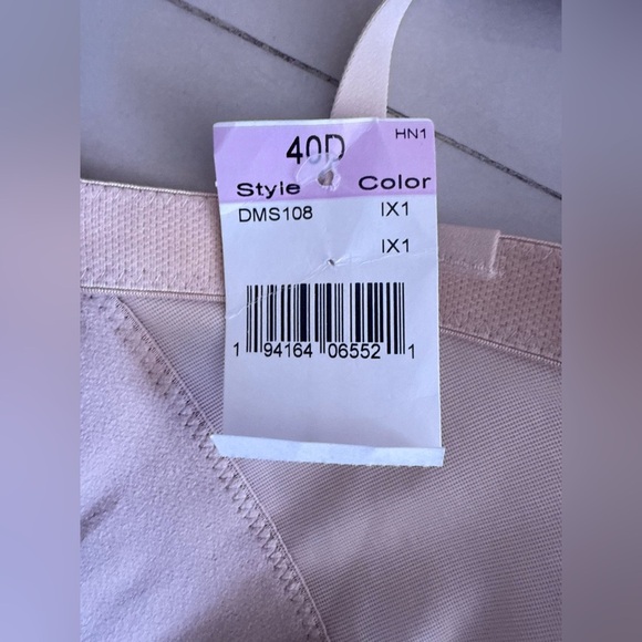 Womens Body Briefer 40D Firm Control Strapless Nude Shapewear FL1256 - Picture 8 of 16